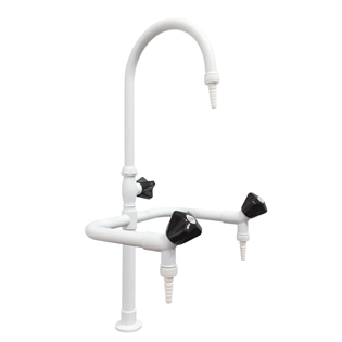 Chemical Laboratory  Bench With  Faucet Water Outlet Lab Fittings