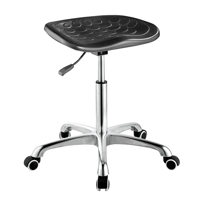 Adjustable lab stools with durable PU seat for school lab