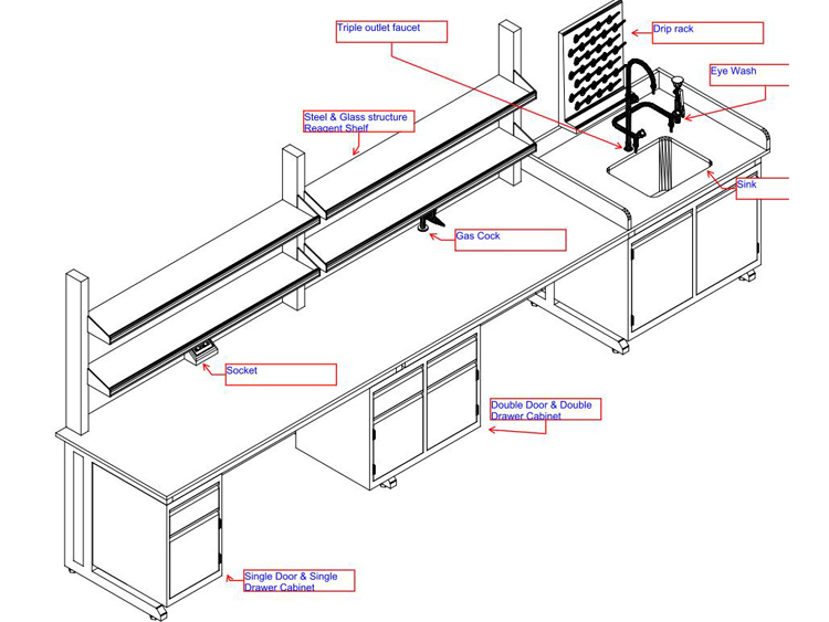 C-Frame drawing.