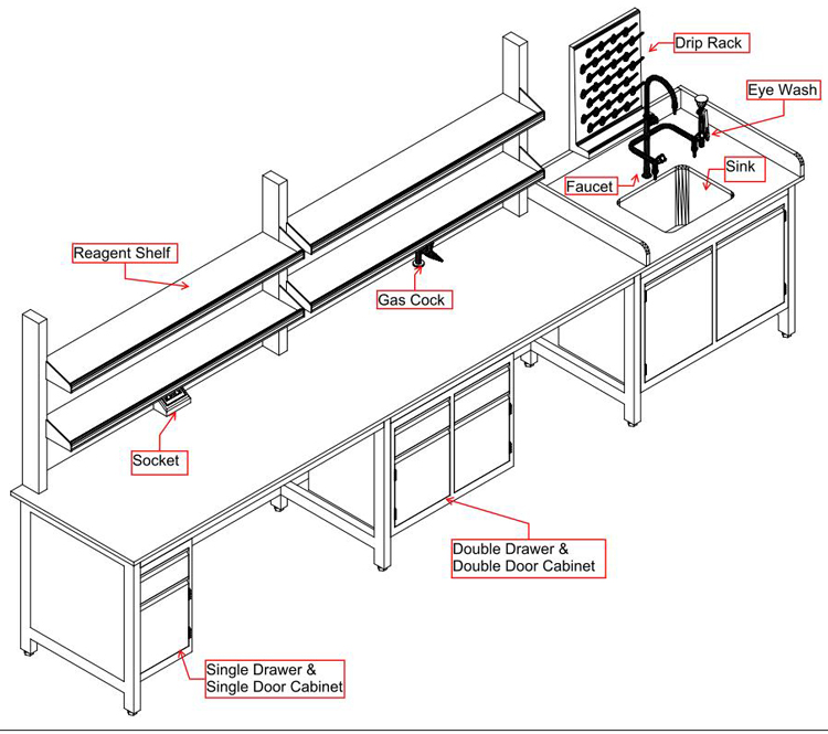 H-Frame drawing reference.