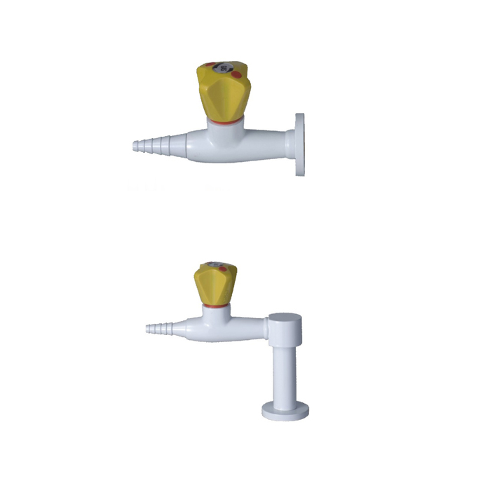 New Type Laboratory Equipment Bench-top Triple-head Righe Angle Gas Cock