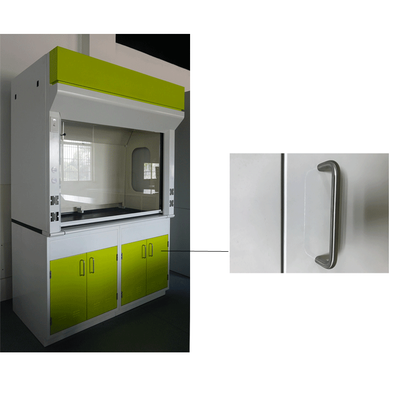 steel laboratory fume hood 		