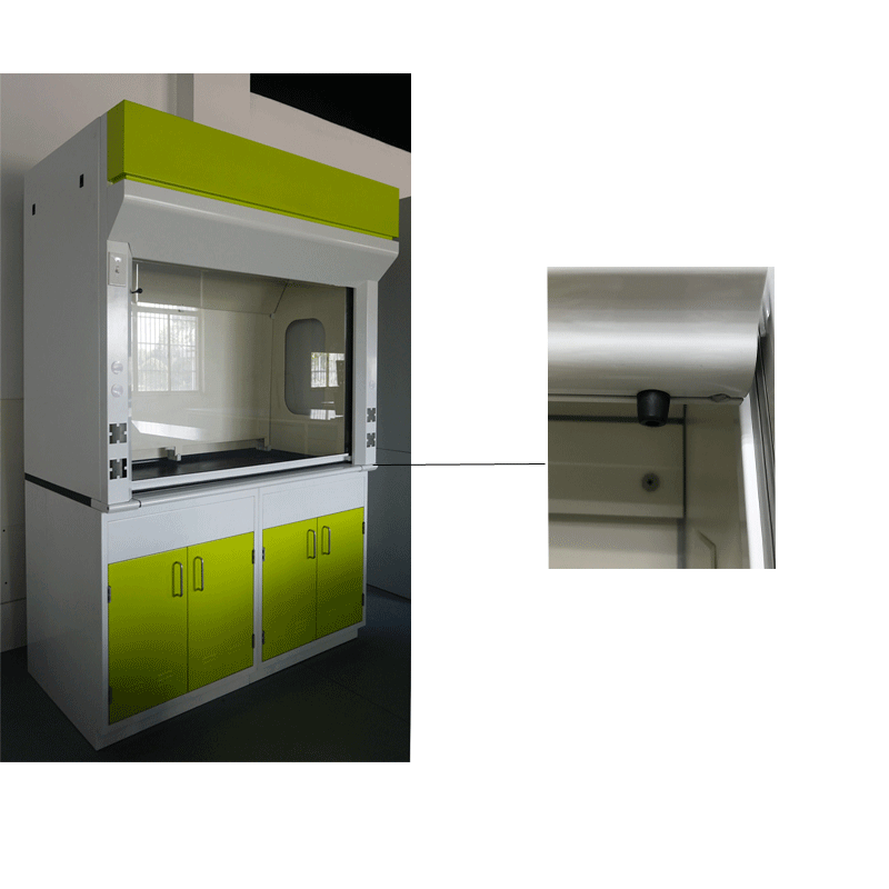 steel laboratory fume hood 		