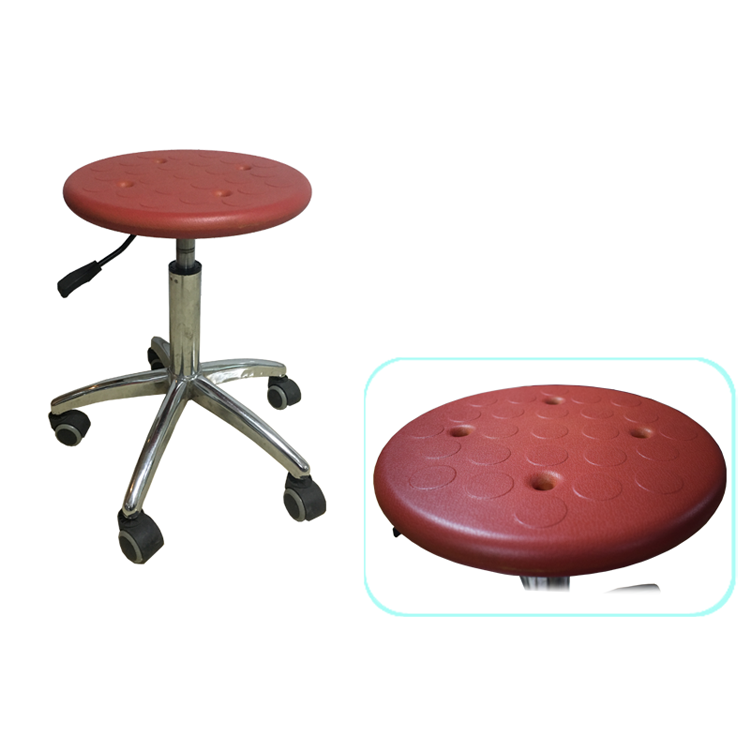 Metal lab stool with backrest price