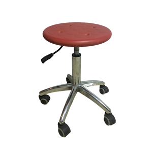 Metal lab stool with backrest price