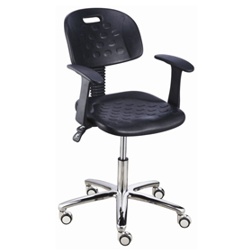 Laboratory Acid-resistance Adjustable Lab Chairs Metal Lab Stools With Wheels