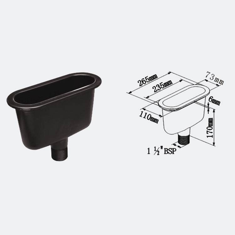 High Quality Laboratory Furniture Lab PP Sink