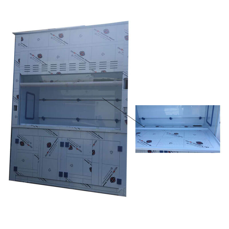 High quality PP fume hood with under cabinets