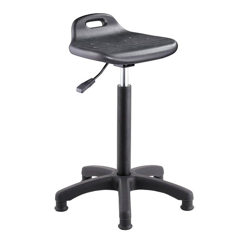 High quality Height adjustable PU cushion lab stool