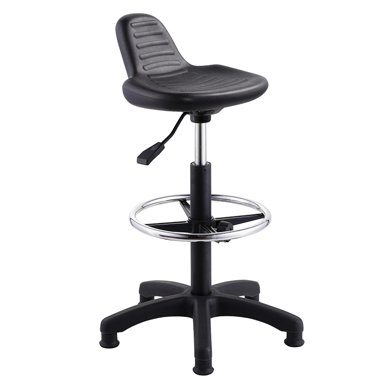 Lift and swivel office chair lab stool withour armrest and castor