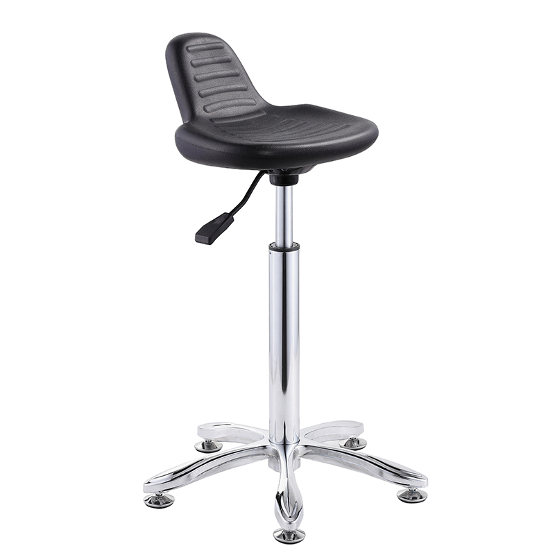 Lift and swivel office chair lab stool withour armrest and castor