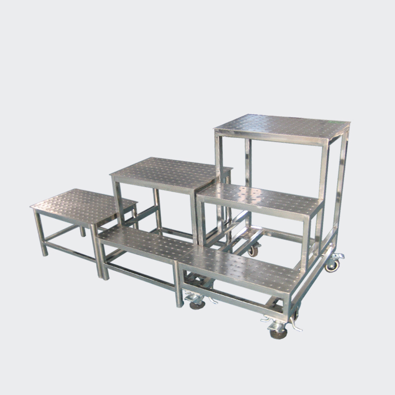 Best Quality 304 Stainless Steel Guardrail Lab Trolley